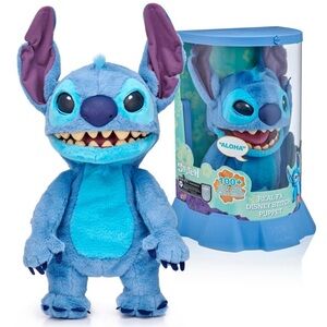 NIB Real FX Disney Stitch Puppet